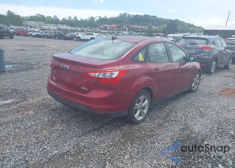 2014 Ford Focus Se from USA, damaged, VIN 1FADP3F21EL447407